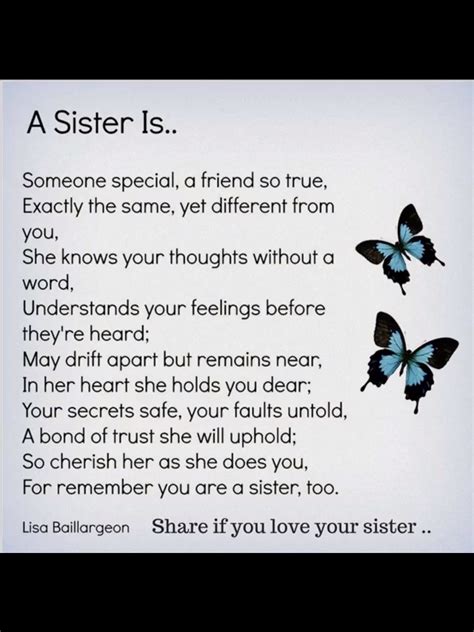 sisters poems and quotes